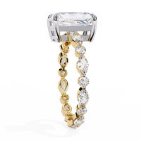 Luxe Prism Radiant Lab Grown Diamond Ring - Ophiratbf