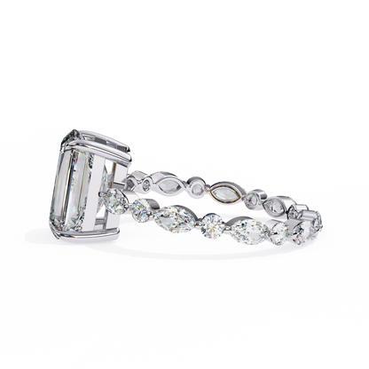 Luxe Prism Radiant Lab Grown Diamond Ring