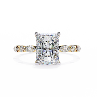 Luxe Prism Radiant Lab Grown Diamond Ring - Ophiratbf