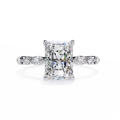 Luxe Prism Radiant Lab Grown Diamond Ring
