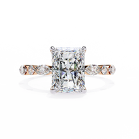 Luxe Prism Radiant Lab Grown Diamond Ring - Ophiratbf