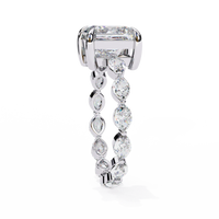 Regal Marquise Princess Lab Grown Diamond Ring - Ophiratbf