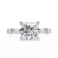 Regal Marquise Princess Lab Grown Diamond Ring - Ophiratbf