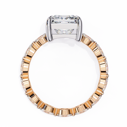 Regal Marquise Princess Lab Grown Diamond Ring