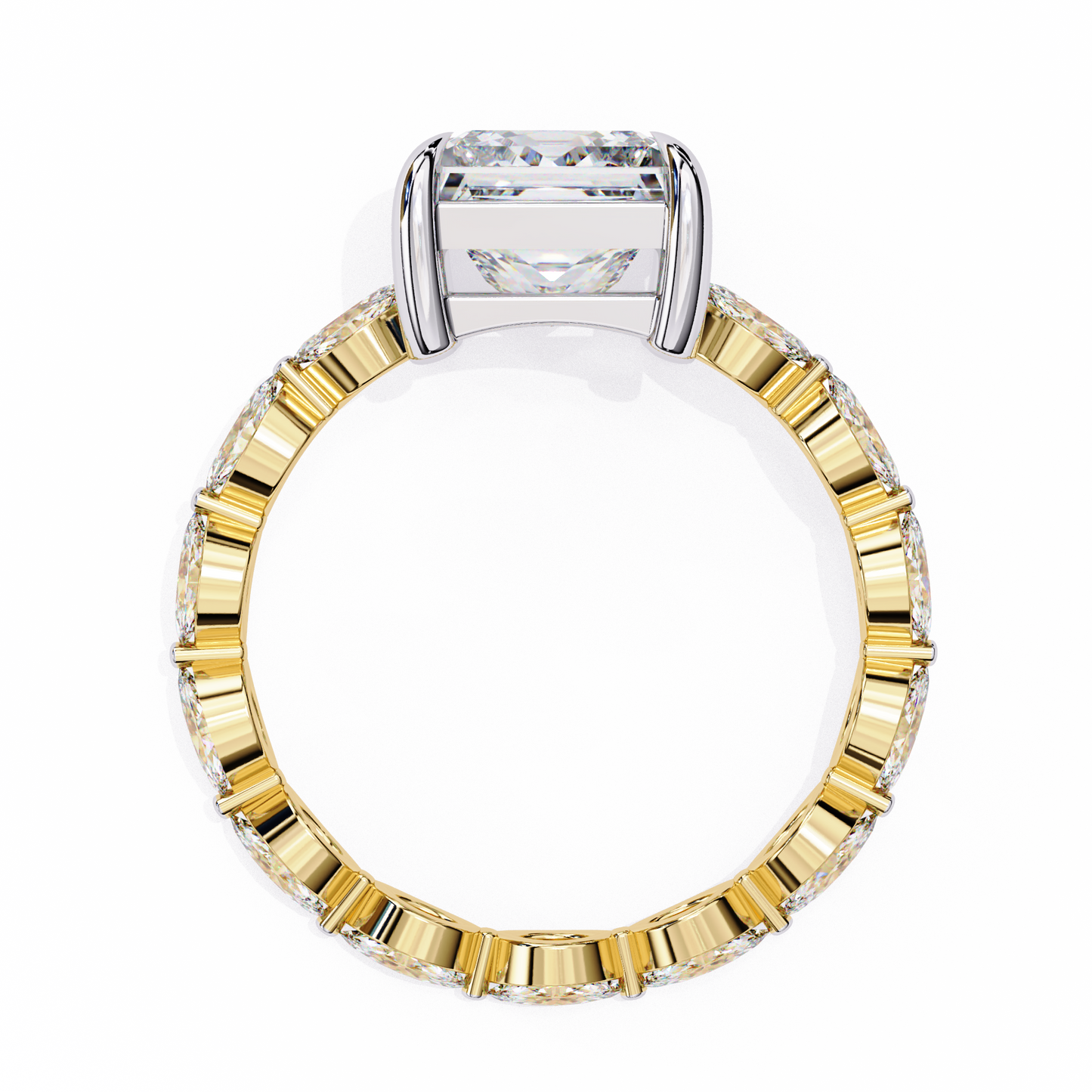 regal marquise princess lab grown diamond ring