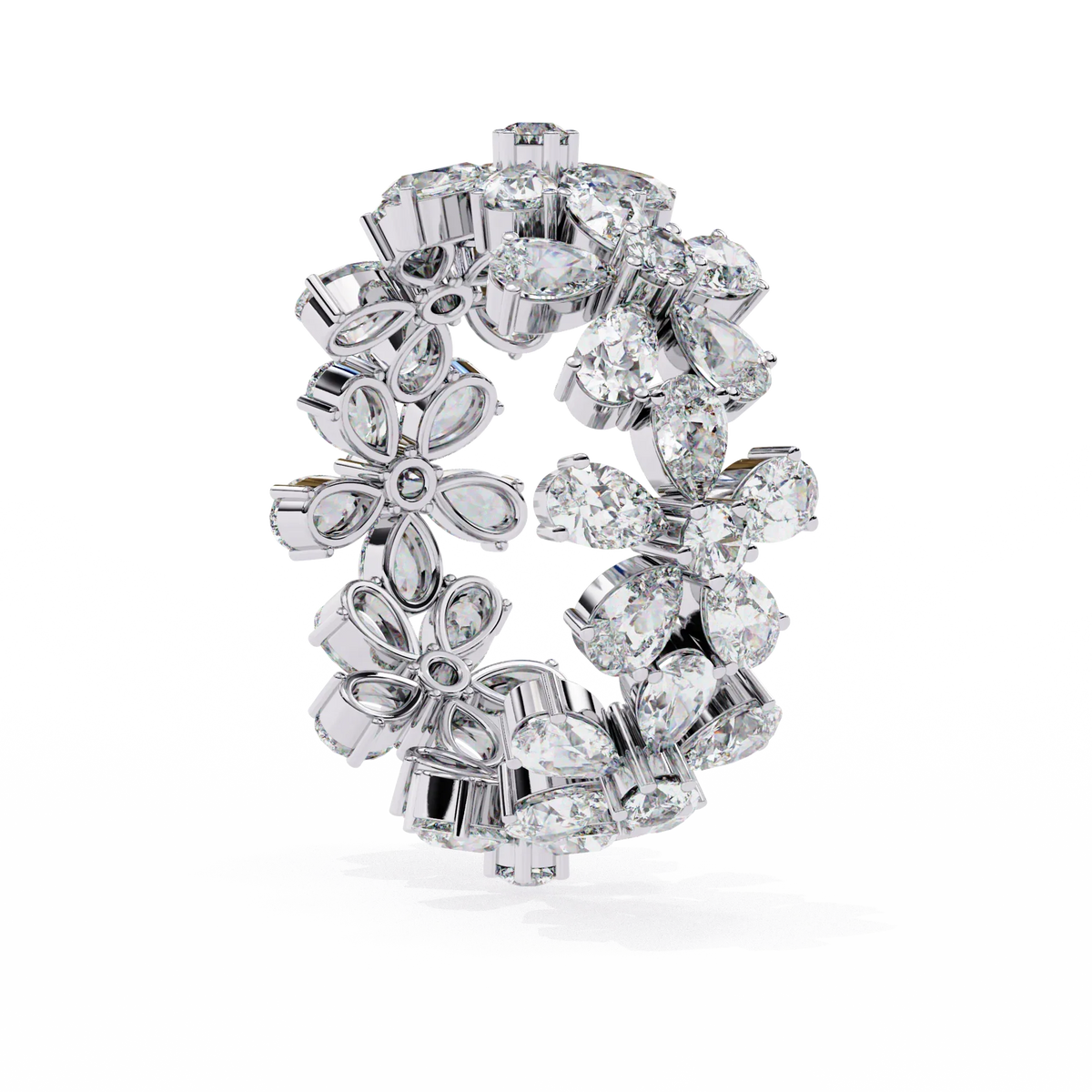 Fleur Royale Lab Grown Diamond Cocktail Ring - Ophiratbf