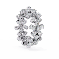 Fleur Royale Lab Grown Diamond Cocktail Ring - Ophiratbf