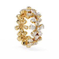Fleur Royale Lab Grown Diamond Cocktail Ring - Ophiratbf