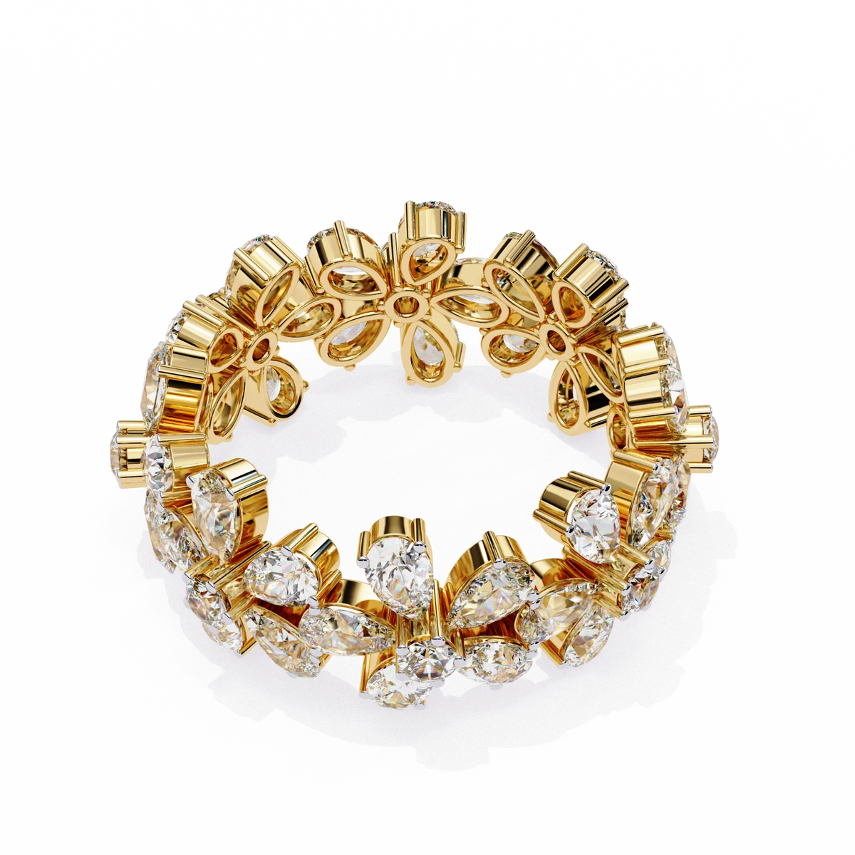 Fleur Royale Lab Grown Diamond Cocktail Ring - Ophiratbf