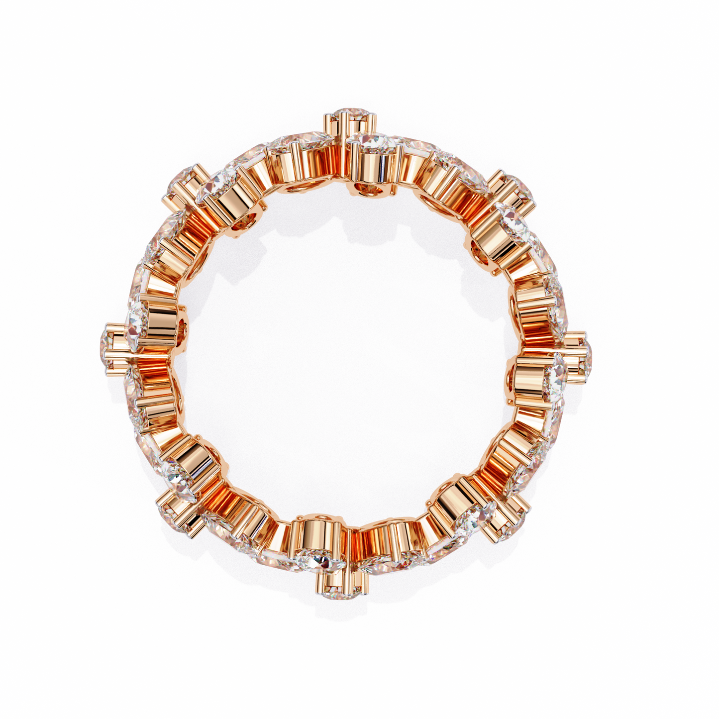 fleur royale lab grown diamond cocktail ring
