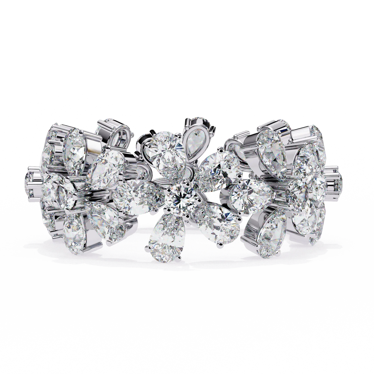 Fleur Royale Lab Grown Diamond Cocktail Ring - Ophiratbf