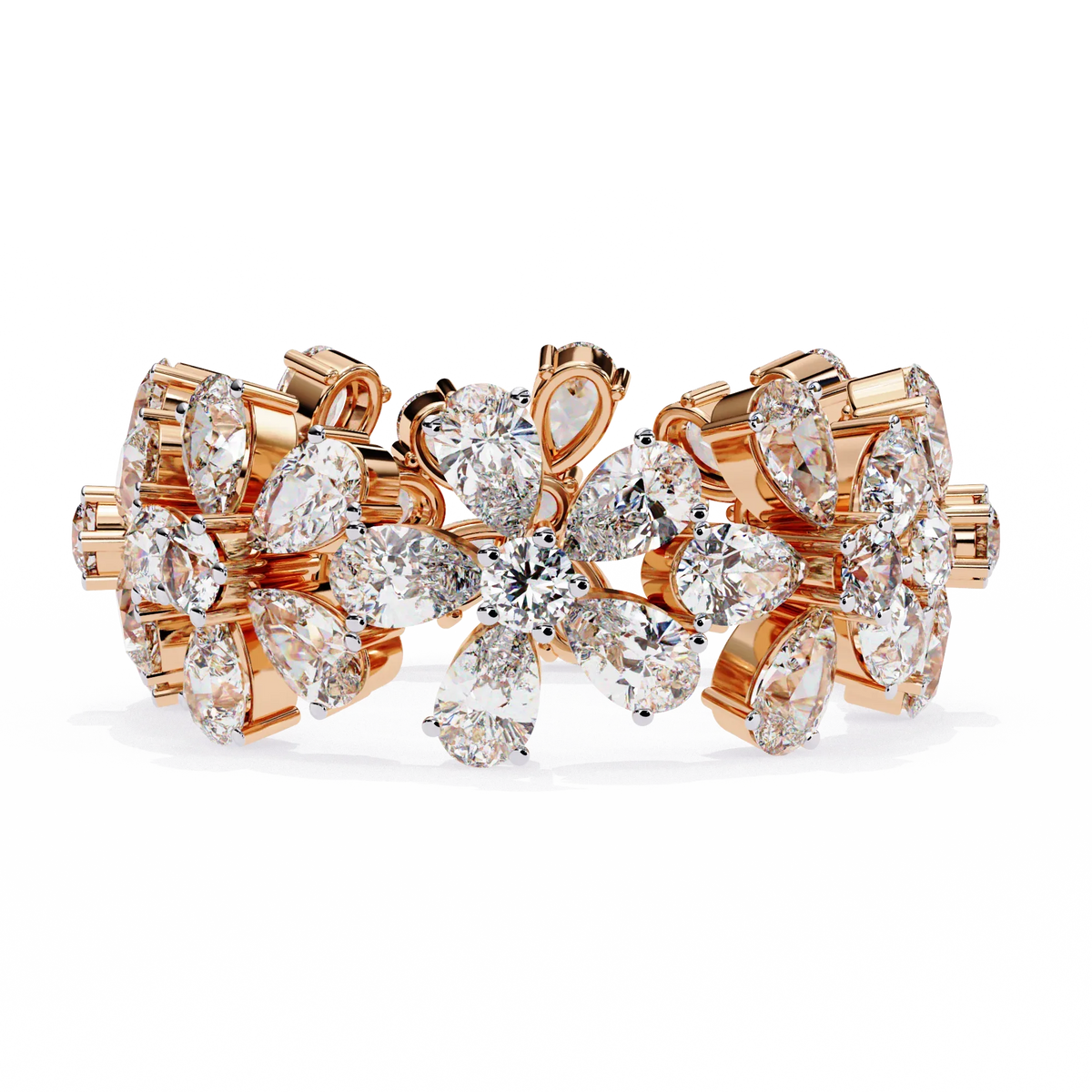 Fleur Royale Lab Grown Diamond Cocktail Ring - Ophiratbf
