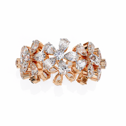 Fleur Royale Lab Grown Diamond Cocktail Ring