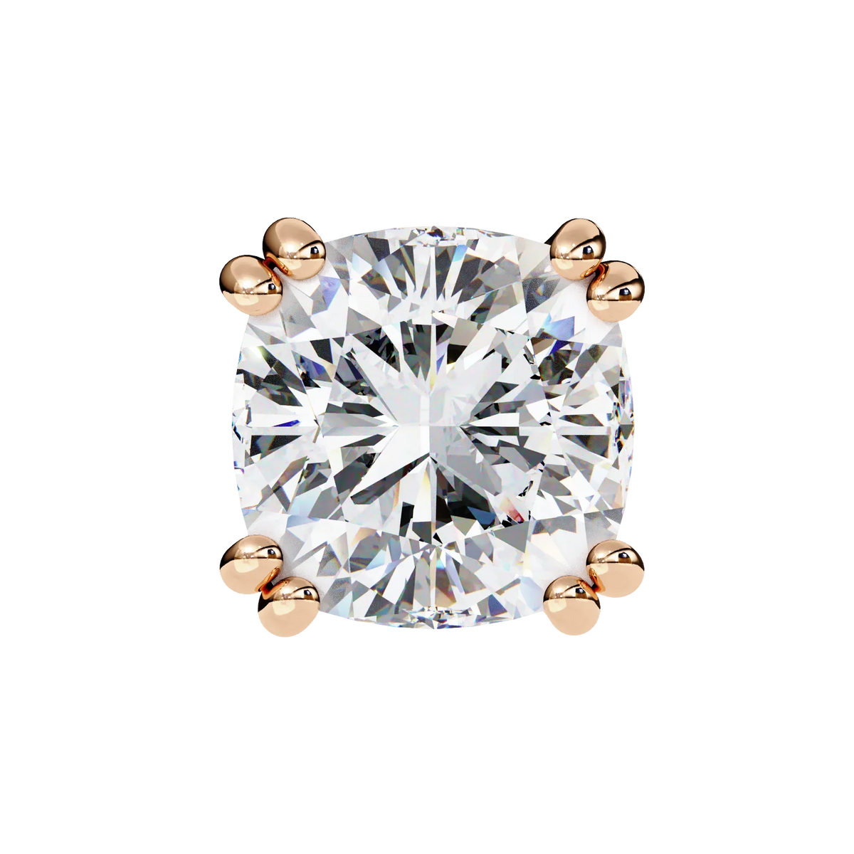 Blush Trillion Lab Grown Diamond Studs - Ophiratbf