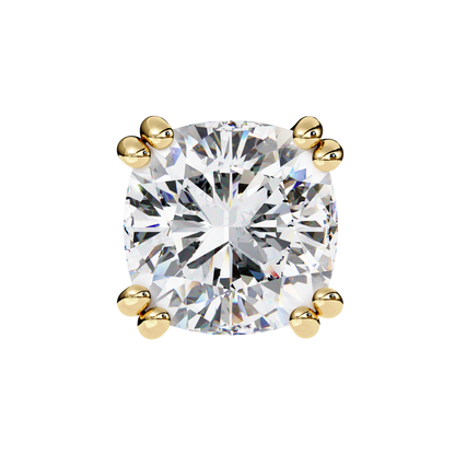 Blush Trillion Lab Grown Diamond Studs