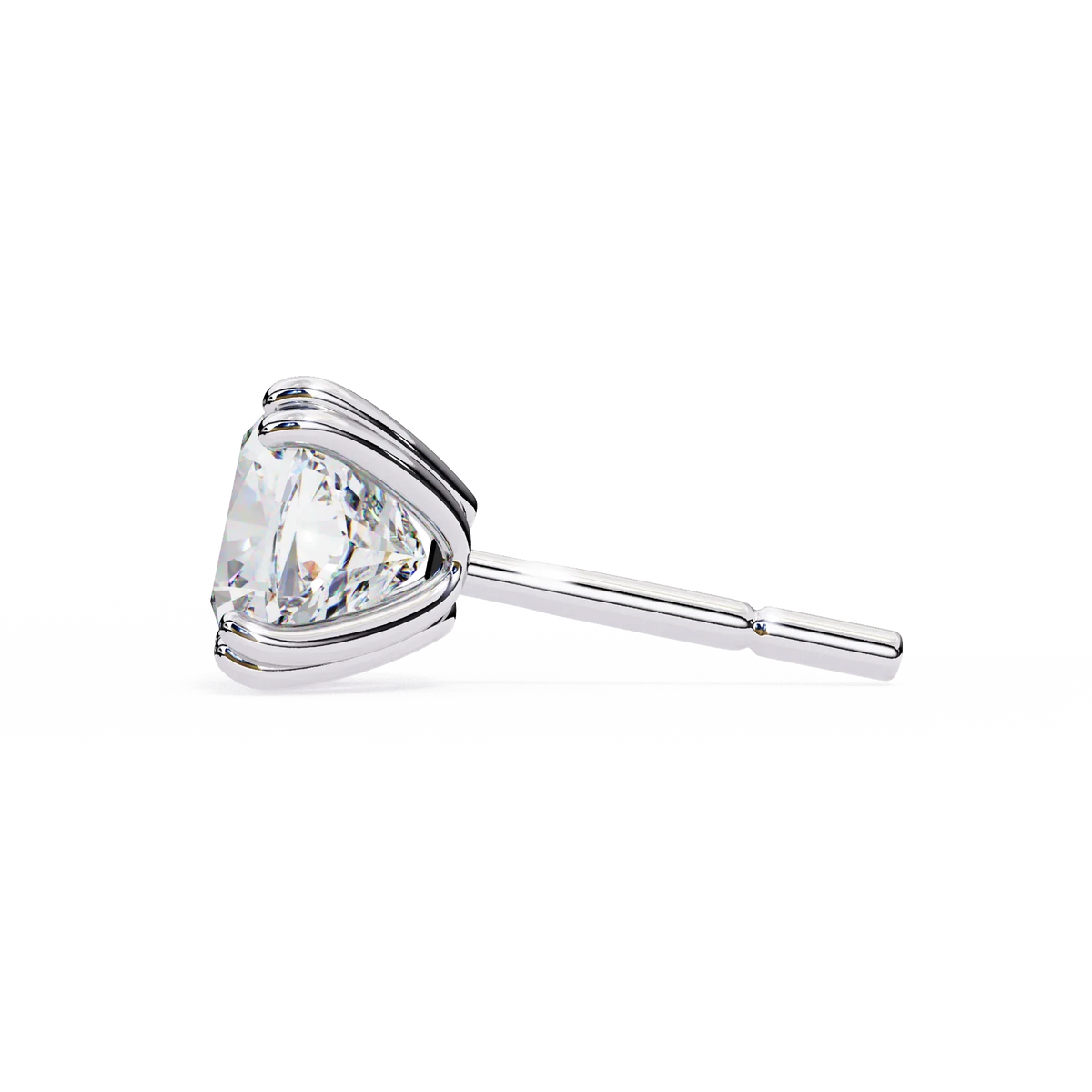 Blush Trillion Lab Grown Diamond Studs - Ophiratbf