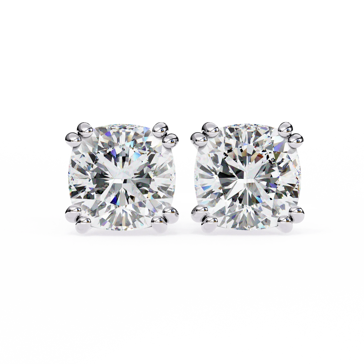 Blush Trillion Lab Grown Diamond Studs - Ophiratbf