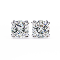 Blush Trillion Lab Grown Diamond Studs - Ophiratbf