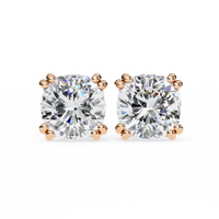 Blush Trillion Lab Grown Diamond Studs - Ophiratbf