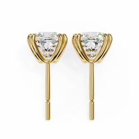 Blush Trillion Lab Grown Diamond Studs - Ophiratbf