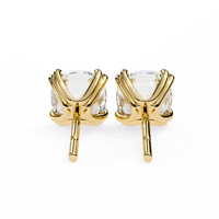 Blush Trillion Lab Grown Diamond Studs - Ophiratbf