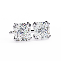 Blush Trillion Lab Grown Diamond Studs - Ophiratbf