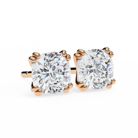 Blush Trillion Lab Grown Diamond Studs - Ophiratbf