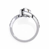 Aurora Muse Pear Lab Grown Diamond Ring - Ophiratbf