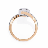 Aurora Muse Pear Lab Grown Diamond Ring - Ophiratbf