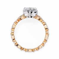 Marquise Muse Pear Lab Grown Diamond Ring - Ophiratbf