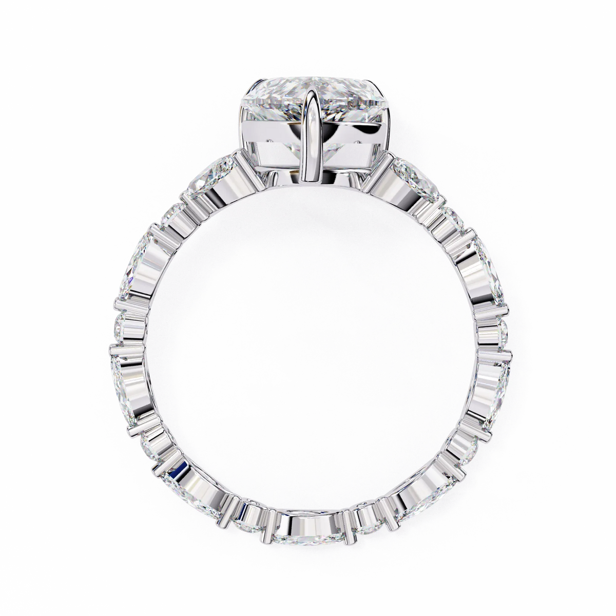 Marquise Muse Pear Lab Grown Diamond Ring - Ophiratbf