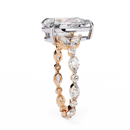 Marquise Muse Pear Lab Grown Diamond Ring