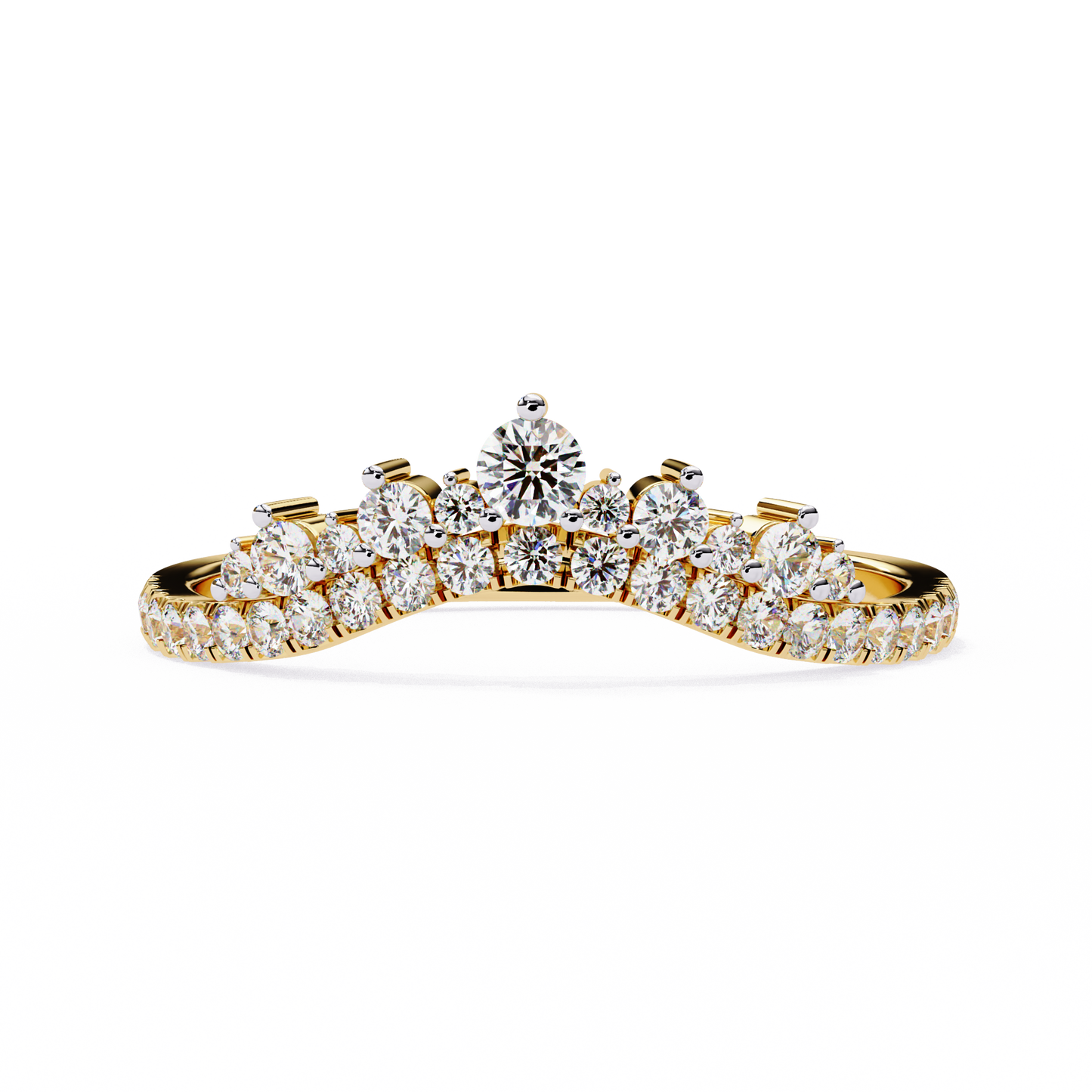 tiara spark lab grown diamond ring