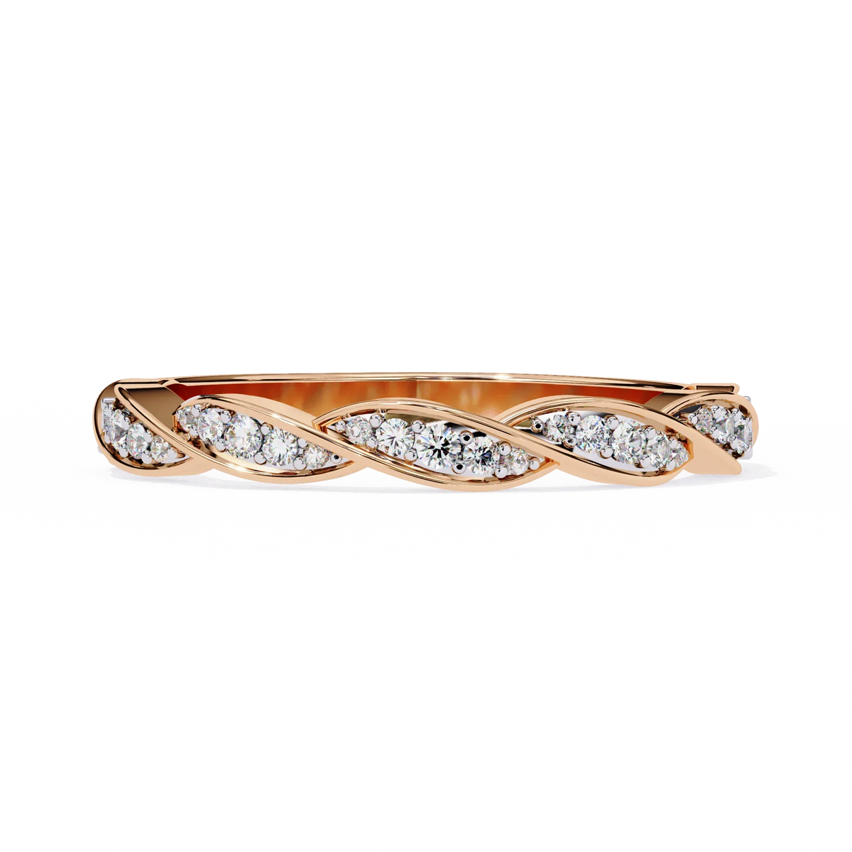 Eternal Twist Lab Grown Diamond Ring - Ophiratbf