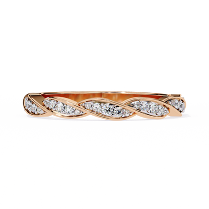 Eternal Twist Lab Grown Diamond Ring