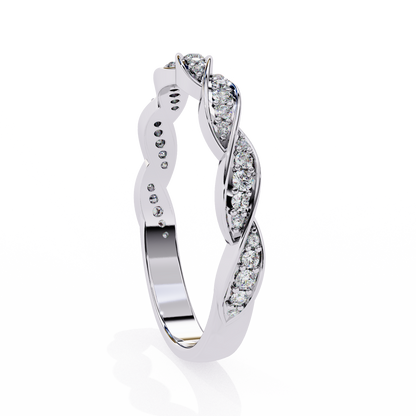 Eternal Twist Lab Grown Diamond Ring