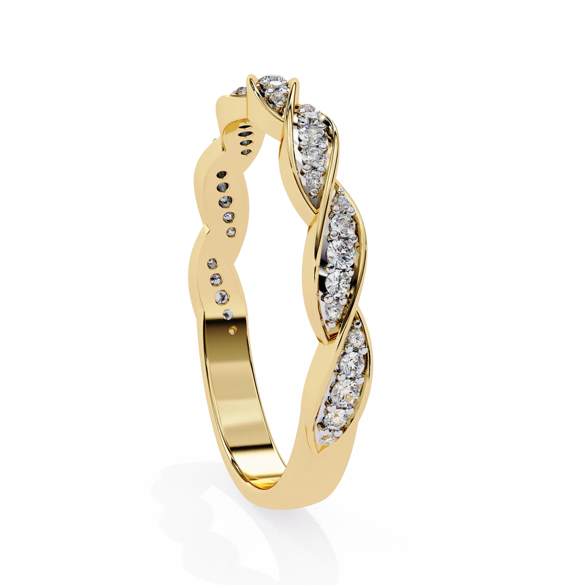 Eternal Twist Lab Grown Diamond Ring - Ophiratbf