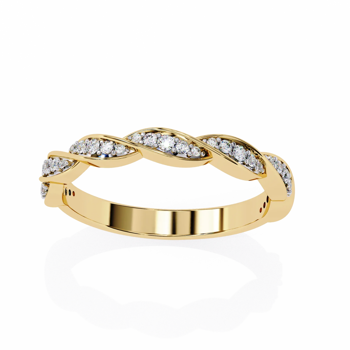 Eternal Twist Lab Grown Diamond Ring - Ophiratbf