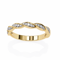 Eternal Twist Lab Grown Diamond Ring - Ophiratbf