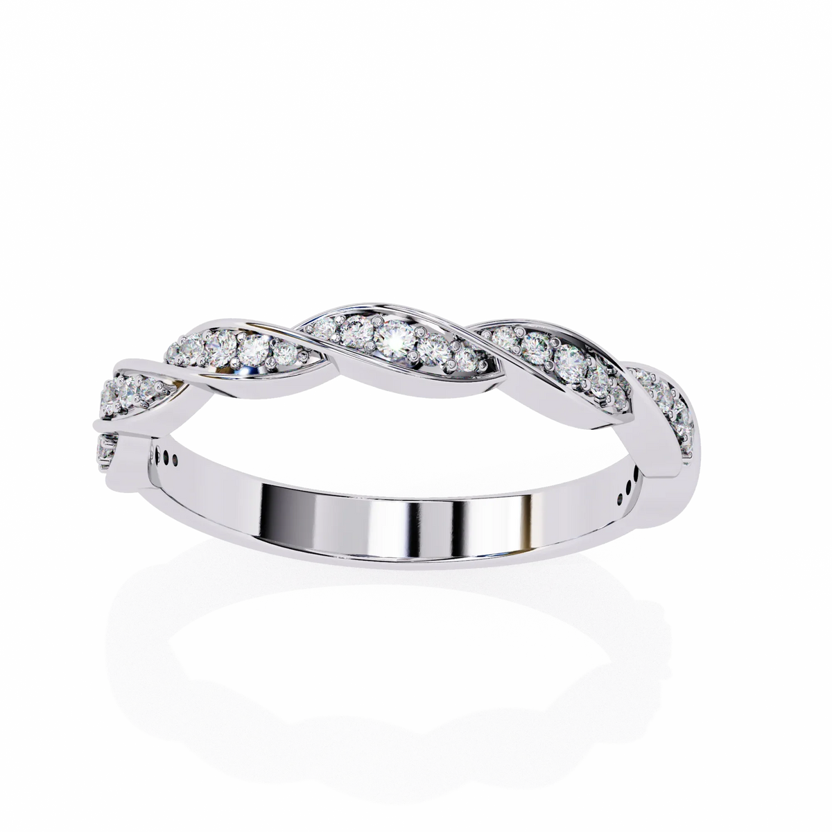 Eternal Twist Lab Grown Diamond Ring - Ophiratbf