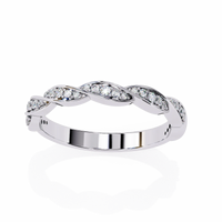 Eternal Twist Lab Grown Diamond Ring - Ophiratbf