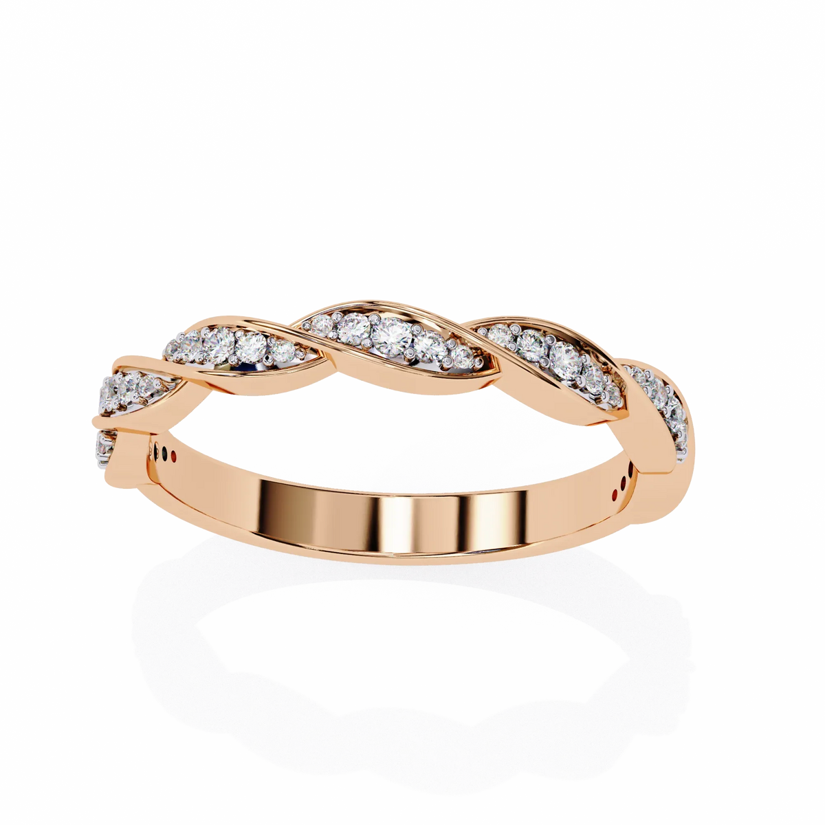 Eternal Twist Lab Grown Diamond Ring - Ophiratbf
