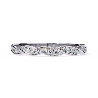 Eternal Twist Lab Grown Diamond Ring