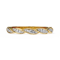 Eternal Twist Lab Grown Diamond Ring - Ophiratbf