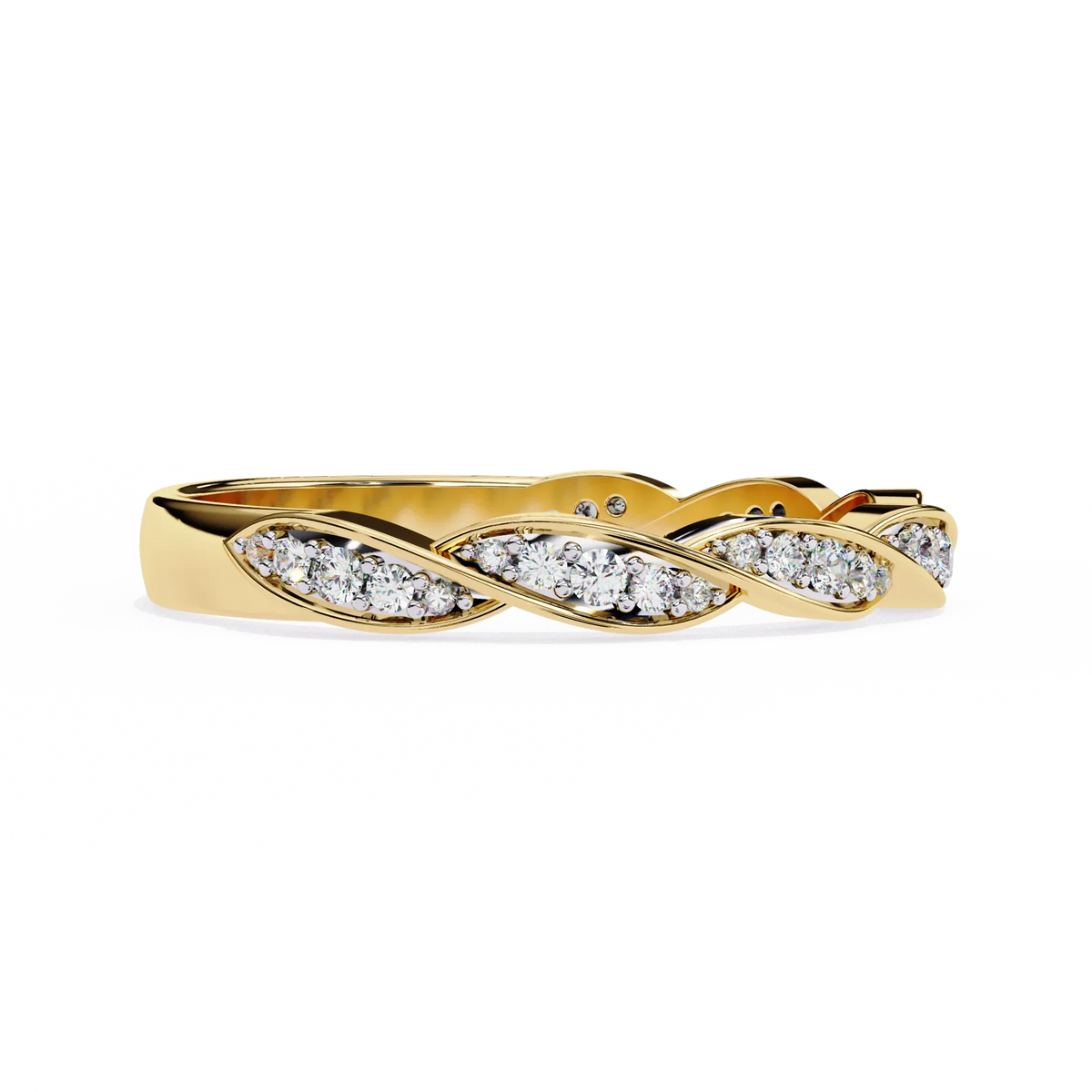 Eternal Twist Lab Grown Diamond Ring - Ophiratbf