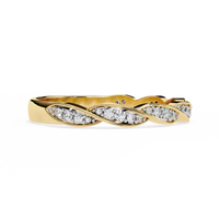 Eternal Twist Lab Grown Diamond Ring - Ophiratbf