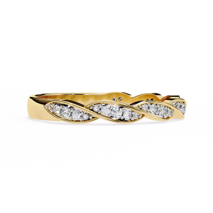 Eternal Twist Lab Grown Diamond Ring
