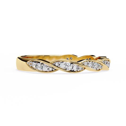 Eternal Twist Lab Grown Diamond Ring
