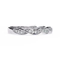 Eternal Twist Lab Grown Diamond Ring - Ophiratbf