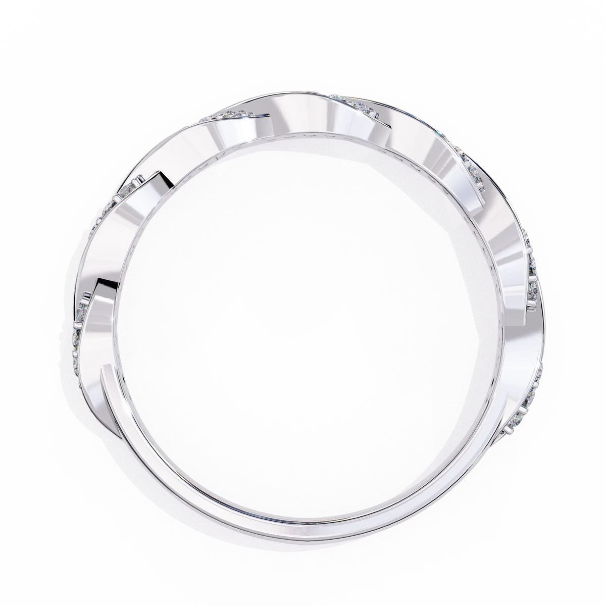 Eternal Twist Lab Grown Diamond Ring - Ophiratbf